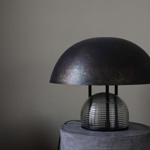 Bordslampe - Umbra - Antikk brun - 35 x 43 cm - www.frokenfraken.se