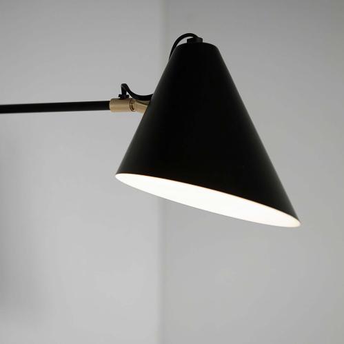 Vegglampe - Club - Svart - 46 x 62 x 18 cm - www.frokenfraken.se