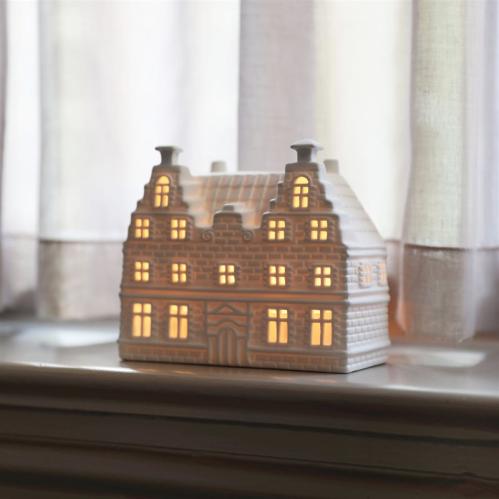 Lyslykt - Kanalhus - 14 x 6,5 x 12 cm - www.frokenfraken.se