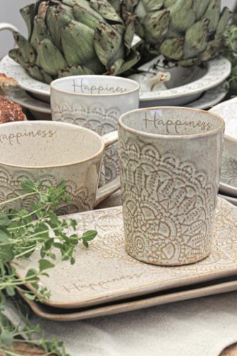 Kopp - Happiness - Karamell - Støtte til Barncancerfonden - www.frokenfraken.se