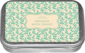 Pastiller - "Verdens beste lærer" - Appelsin - www.frokenfraken.se