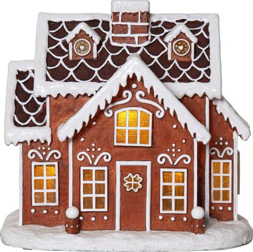 Lyslenke - Jul - Gingerville - 9 cm - www.frokenfraken.se