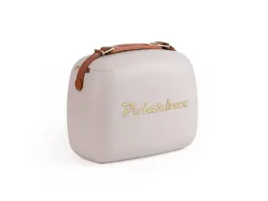 Polarbox Kjølebag - 2 matbokser - Retro Gold Classic - Pearl - 6 liter - www.frokenfraken.se