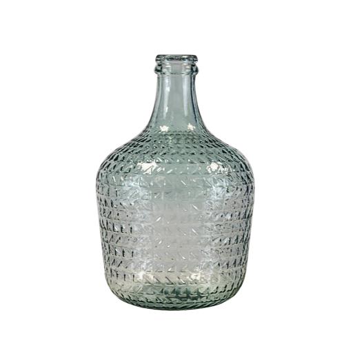 Glasflaske - Mønstret - 42 cm - www.frokenfraken.se