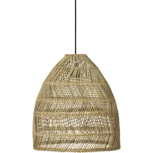 Lampe - Rattan - Natur - 36 cm - www.frokenfraken.se