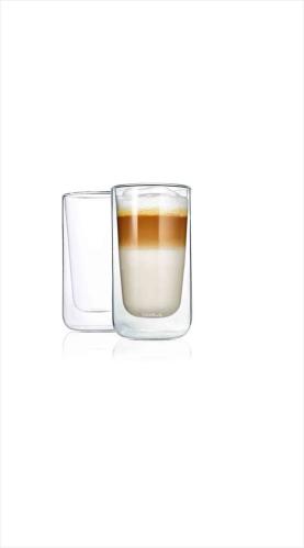 Latte Macchiatoglass - NERO - 7,6 x 7,6 x 13,9 cm - www.frokenfraken.se