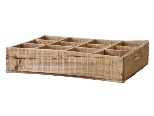 Sorteringshylla med 12 fack - 2-pack - 11,5 x 54 x 40 cm - www.frokenfraken.se