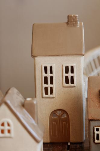 Lyslykt - Hus - Nyhavn - 27cm - www.frokenfraken.se