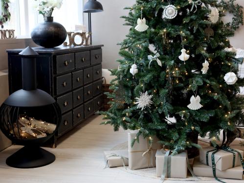 Eldstad - Terrassevarmer - Svart - 94 x Ø50 cm - www.frokenfraken.se