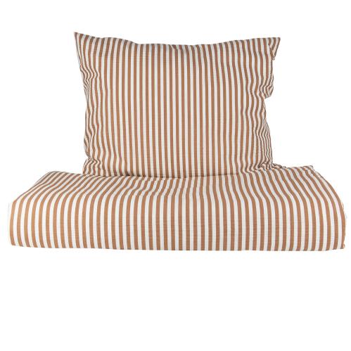 Bäddesett - CARL - KASTANJE - 150 X 210, 50 X 60 CM - www.frokenfraken.se