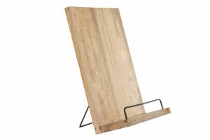 Bokholder - Tre - Natur - 23 x 18 x 32 cm - www.frokenfraken.se