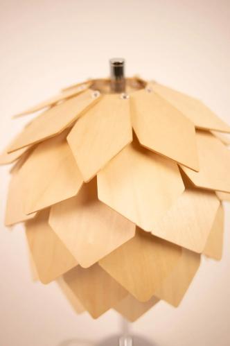 Bordlampe – Cone – Natur – 39 cm - www.frokenfraken.se