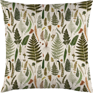 Kuddtrekk - Bregne - 50 x 50 cm - www.frokenfraken.se