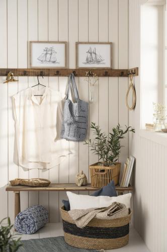 Tavler i tre rammer - 2 stk - Skip motiv - 27 x 37 cm - www.frokenfraken.se