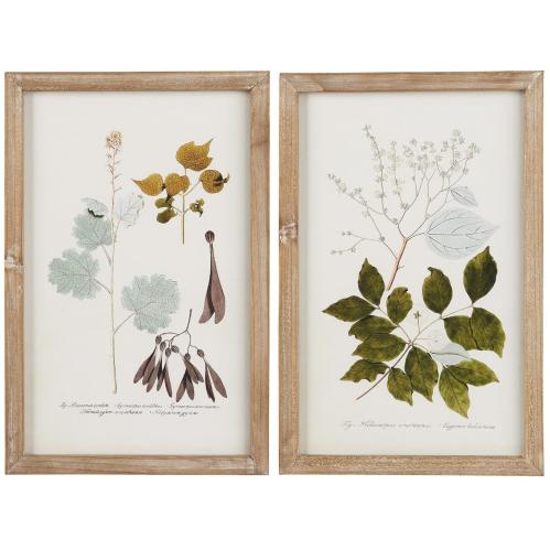 Tavler i tre rammer - Trær - 2 stk - 25 x 38 cm - www.frokenfraken.se