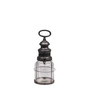Fransk låve lykt med lyspære og timer – 32 x Ø12 cm - www.frokenfraken.se