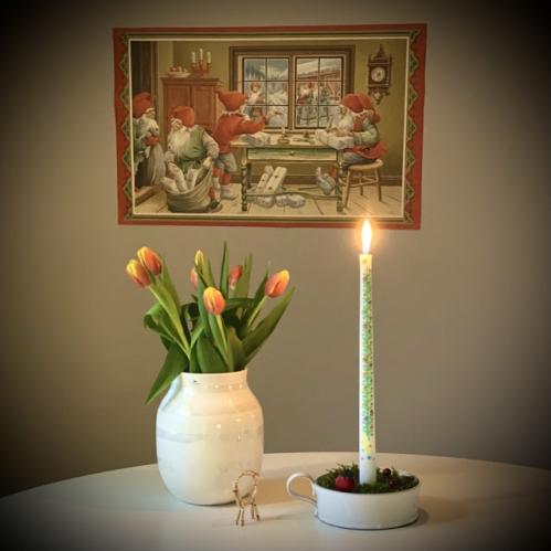 Julbonad - Julklappsinslagning - 70 x 43 cm - www.frokenfraken.se