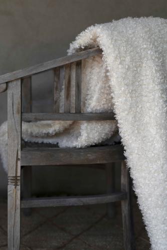 Plaid - Abisko - Offwhite - 120 x 150 cm - www.frokenfraken.se