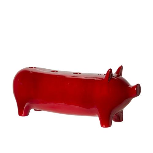 Adventsstake - Gris - Rød - 40 x 11 x 16 cm - www.frokenfraken.se