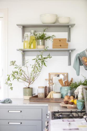 Træbrett - Metallhåndtak UNIK - 60 x 35 cm - www.frokenfraken.se