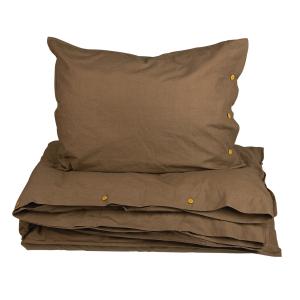 KINGSIZE - Sjokolade - 220 x 210, 2 x 50 x 60 cm - www.frokenfraken.se