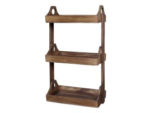 Hylle - 3 etasjer - Tre - 43 x 25 x 25 cm - www.frokenfraken.se
