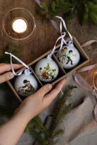 Julkuler - 3 stk - Barna i Bakkeby - Hvit - www.frokenfraken.se