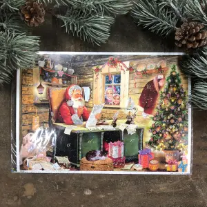 Adventskalender - Nisse med ønskeliste - www.frokenfraken.se