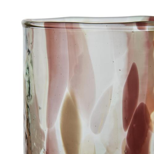 Glas - Harold Flerfärgad - Ø8 x 15 cm - www.frokenfraken.se