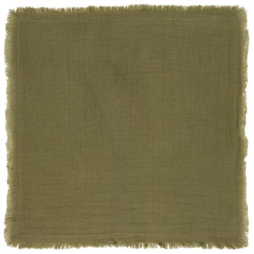 Tygserviett dobbeltvevd dusty chalk green - 40 x 40 cm - www.frokenfraken.se
