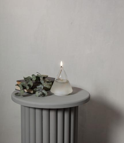 Batterilys - Flamme Float - Glassholder - 8 x 15,5 x 8 cm - www.frokenfraken.se
