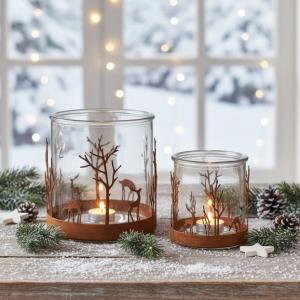 Lyslykt – Skogen – Liten – Ø10 x 10 cm - www.frokenfraken.se