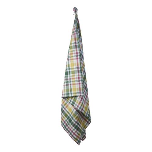Bordduk - Grønn/Rosa/Gul/Hvit - Rutete - 250 x 140 cm - www.frokenfraken.se