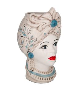 Vas - Kvinne i turban - 38 cm - www.frokenfraken.se