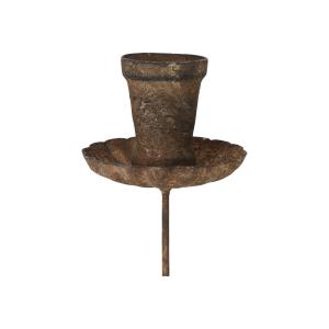 Lysestake – Freja – Rust – Høy – 6 x 10 cm - www.frokenfraken.se