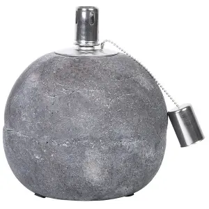 Oljelampe - Betong - Ø 18 cm - www.frokenfraken.se