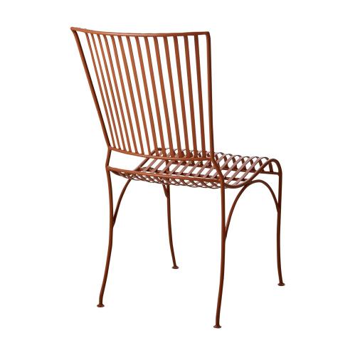 Hagestol - Metall Dimorange - 43 x 45 x 46 cm - www.frokenfraken.se
