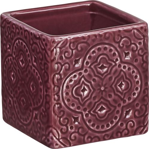 Kub orient vinrød skål - www.frokenfraken.se