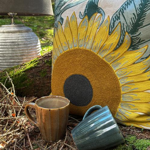 Putetrekk - Sungold - 45 x 45 cm - www.frokenfraken.se