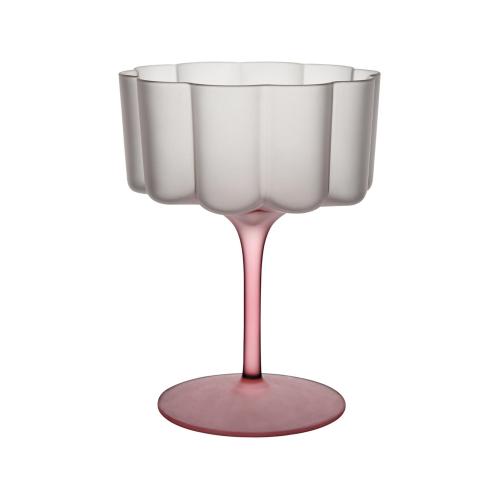 Cocktail/dessertglass - Rosa - Ø10 x 14 cm - www.frokenfraken.se
