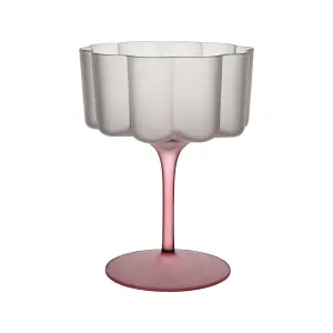 Cocktail/dessertglass - Rosa - Ø10 x 14 cm - www.frokenfraken.se