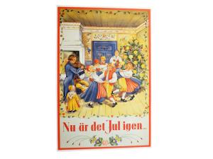 Julbonad - Nu Er Det Jul Igen - 65 x 43 cm - www.frokenfraken.se