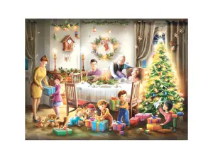 Adventskalender - Familie - A3 - 27 x 36 cm - www.frokenfraken.se