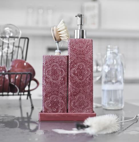 Kub Orient Vinrød - 15 cm - www.frokenfraken.se