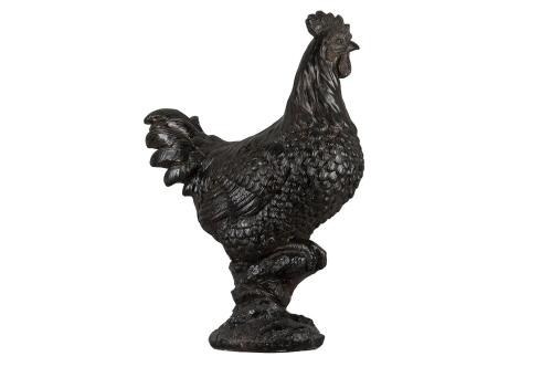 Høne - Brun - Stående - 45 cm - www.frokenfraken.se