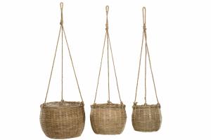 Amplar - Bambu/Jute - 3 størrelser - www.frokenfraken.se