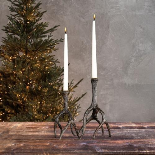 Lysstake - Reinhorn - Brunsvart - 29 cm - 1stk - www.frokenfraken.se