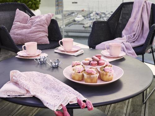 Orient fruktfat rosé - Ø35 cm - www.frokenfraken.se