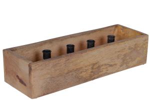 Lysestake – Tre – Boks – 45 x 15 x 10 cm - www.frokenfraken.se