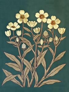 Plakat - Vintage - Smørblomster - 18 x 24 cm - www.frokenfraken.se